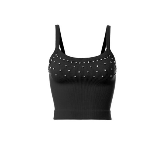 Ribbed Rhinestone Cami - Picture 1 of 1